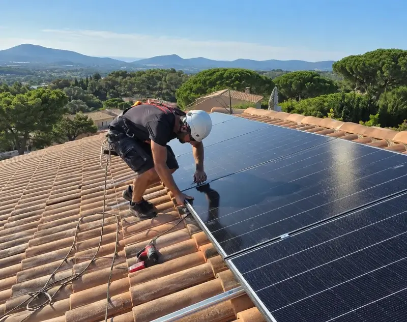 Installateur panneaux solaires Beaulieu-sous-la-Roche — pose photovoltaïque sur toiture