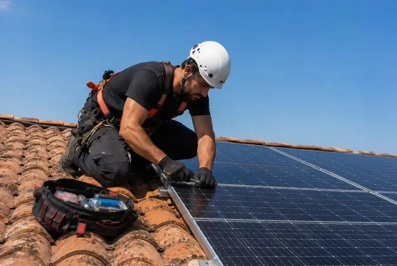 Maintenance et monitoring de panneaux solaires à Beaulieu-sous-la-Roche